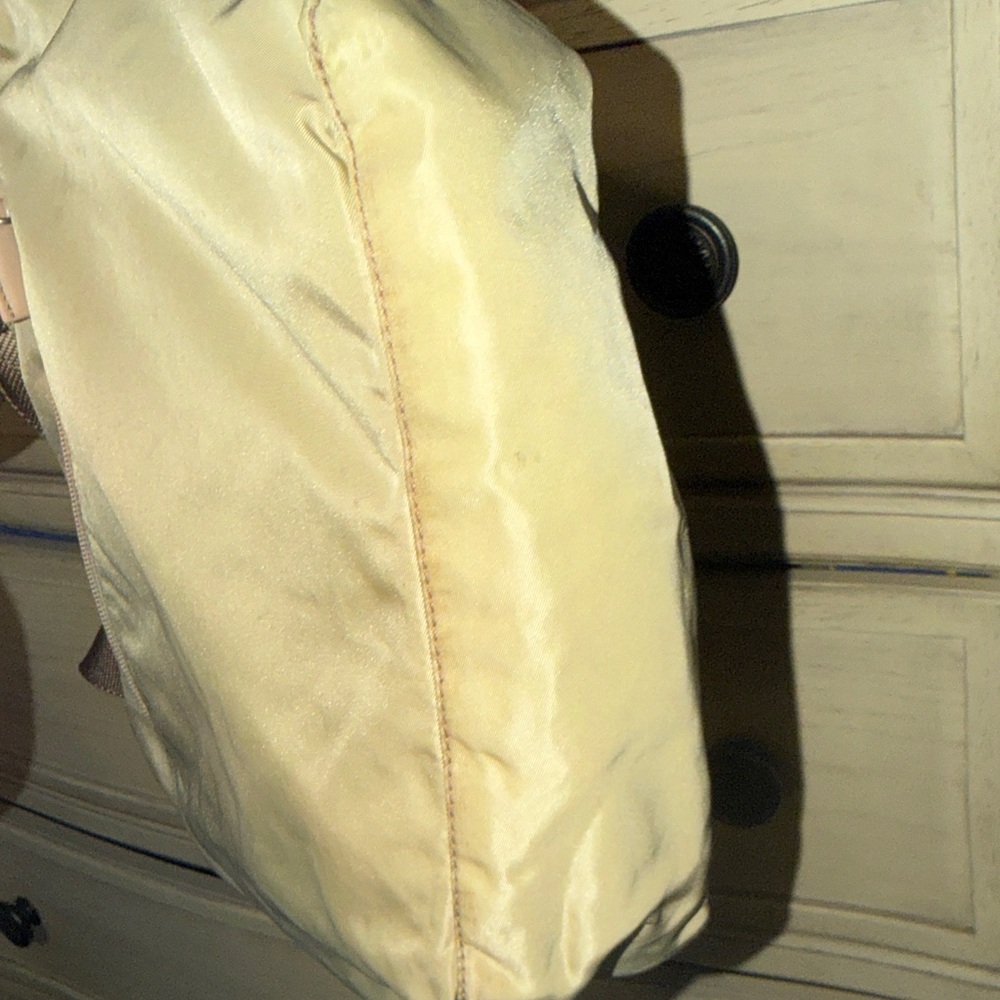 Authentic Prada Tan Nylon Tote Bag - Picture 10 of 12